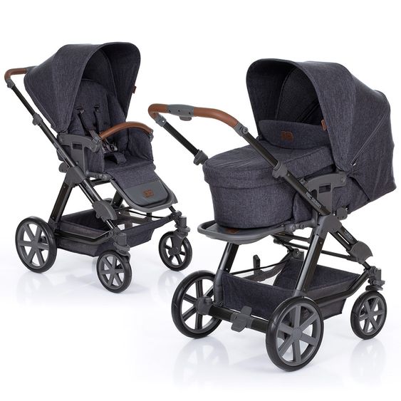 ABC Design Kombi-Kinderwagen Turbo 4 - inkl. Babywanne & Sportsitz - Street