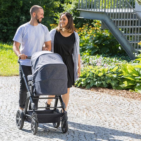 ABC Design Kombi-Kinderwagen Turbo 4 - inkl. Babywanne & Sportsitz - Street