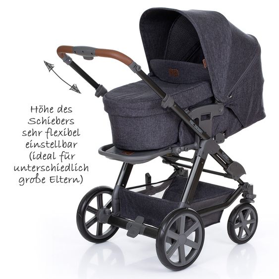 ABC Design Kombi-Kinderwagen Turbo 4 - inkl. Babywanne & Sportsitz - Street