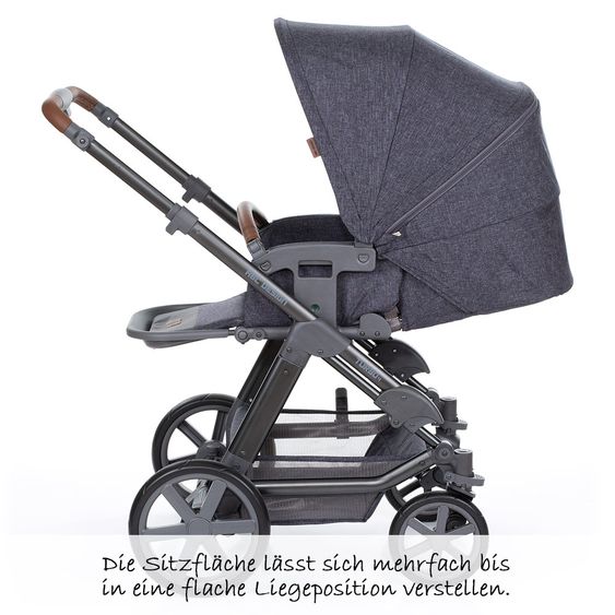 ABC Design Kombi-Kinderwagen Turbo 4 - inkl. Babywanne & Sportsitz - Street