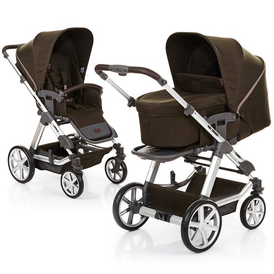 ABC Design Kombi-Kinderwagen Turbo 4 - Leaf