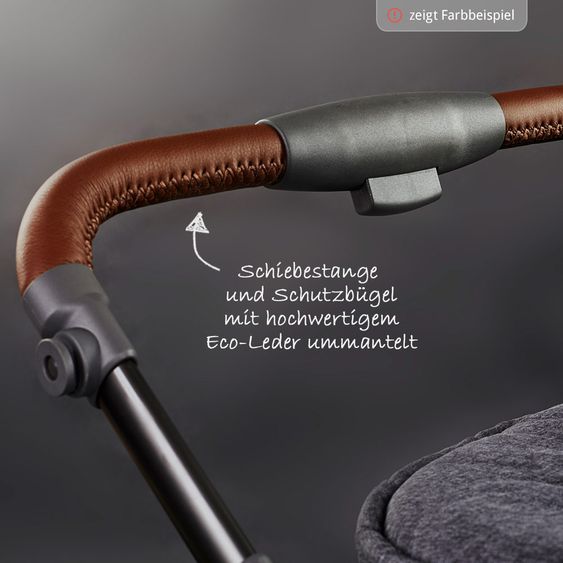 ABC Design Kombi-Kinderwagen Turbo 4 - Leaf