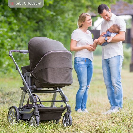 ABC Design Kombi-Kinderwagen Turbo 4 - Leaf