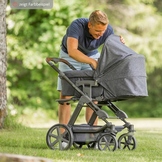 ABC Design Kombi-Kinderwagen Turbo 4 - Leaf