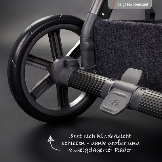 ABC Design Kombi-Kinderwagen Turbo 4 - Leaf