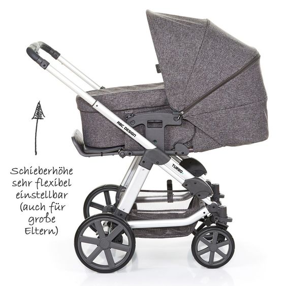ABC Design Kombi-Kinderwagen Turbo 4 - Track