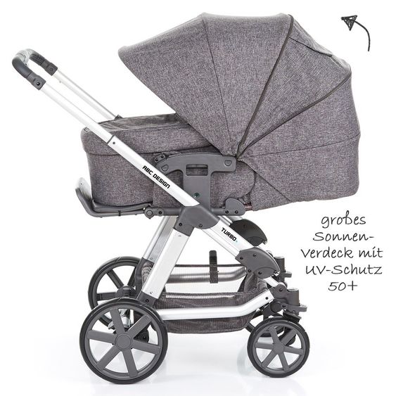 ABC Design Kombi-Kinderwagen Turbo 4 - Track