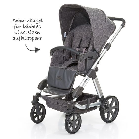 ABC Design Kombi-Kinderwagen Turbo 4 - Track