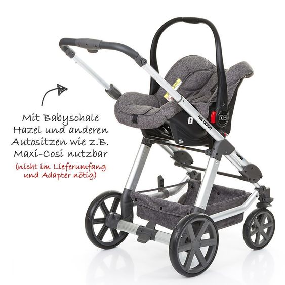 ABC Design Kombi-Kinderwagen Turbo 4 - Track