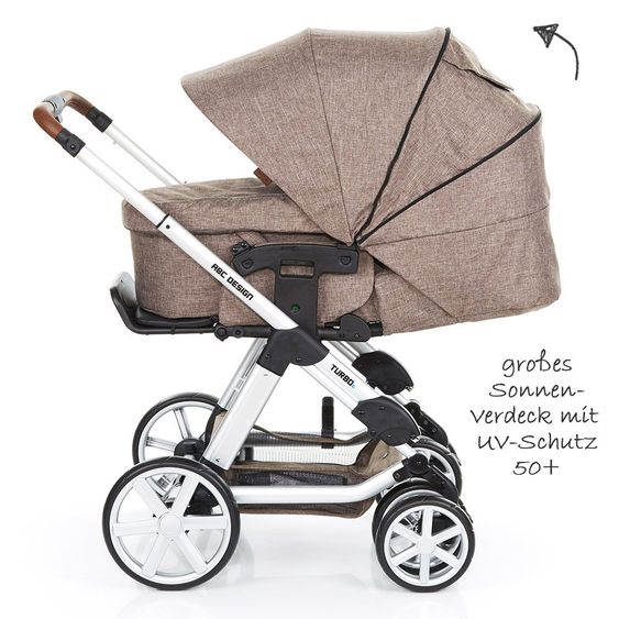 ABC Design Kombi-Kinderwagen Turbo 6 - Bean