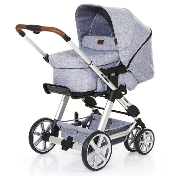 ABC Design Kombi-Kinderwagen Turbo 6 - Graphite Grey
