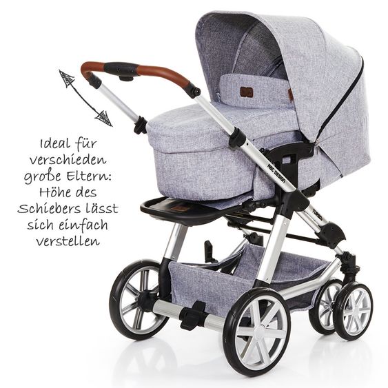ABC Design Combi pushchair Turbo 6 - Graphite Grey