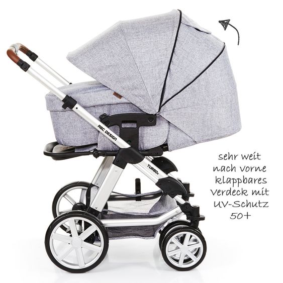 ABC Design Combi pushchair Turbo 6 - Graphite Grey