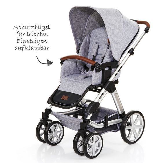 ABC Design Combi pushchair Turbo 6 - Graphite Grey