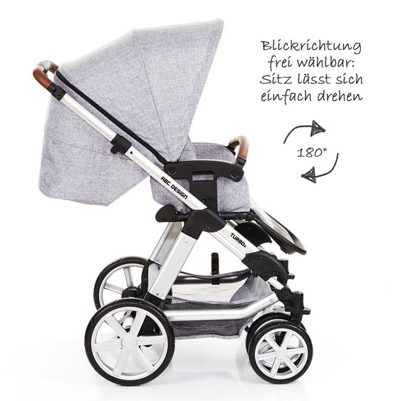 ABC Design Combi pushchair Turbo 6 - Graphite Grey