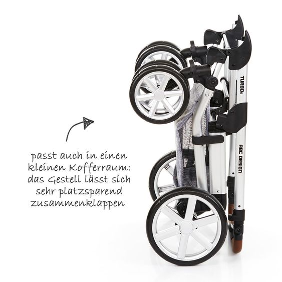 ABC Design Combi pushchair Turbo 6 - Graphite Grey