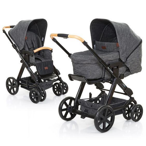 ABC Design Kombi-Kinderwagen Turbo 6 - Sonderserie Wood