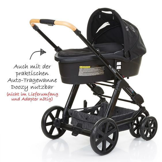 ABC Design Kombi-Kinderwagen Turbo 6 - Sonderserie Wood