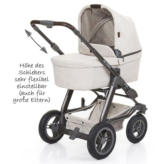 ABC Design Kombi-Kinderwagen Viper 4 - Camel