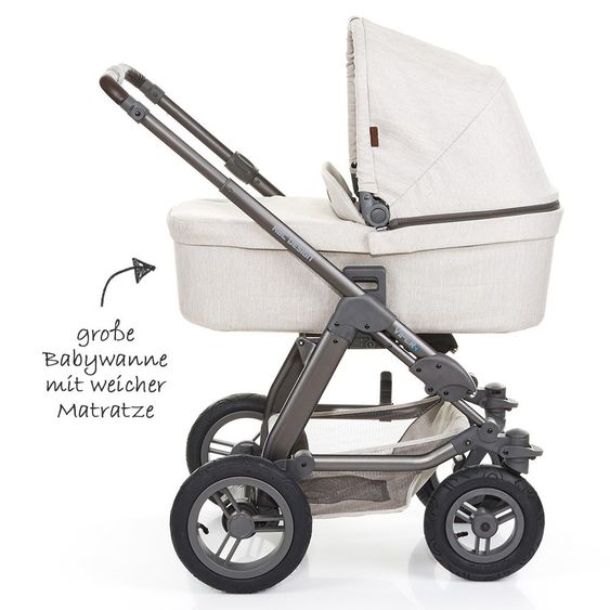 ABC Design Kombi-Kinderwagen Viper 4 - Camel