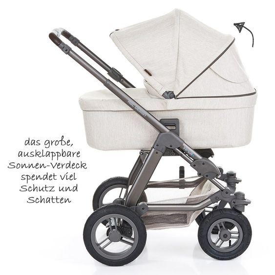 ABC Design Kombi-Kinderwagen Viper 4 - Camel