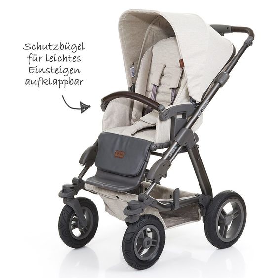 ABC Design Kombi-Kinderwagen Viper 4 - Camel