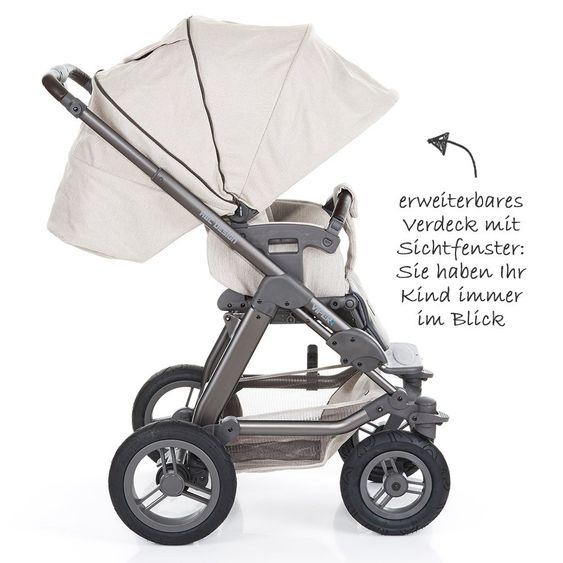 ABC Design Kombi-Kinderwagen Viper 4 - Camel