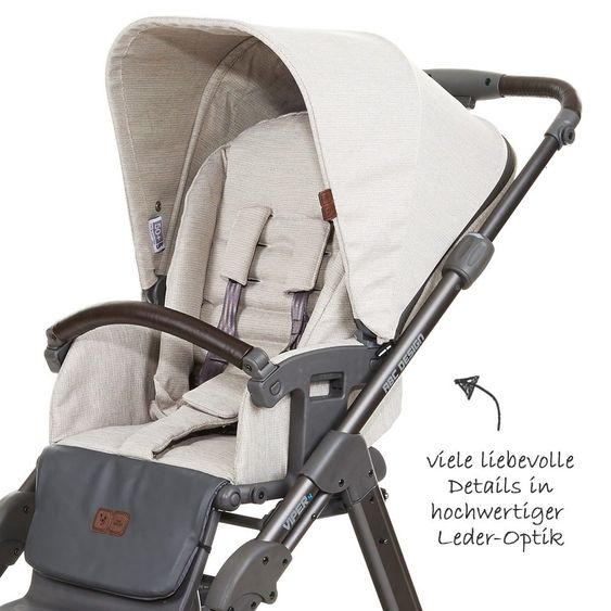 ABC Design Combi pushchair Viper 4 - Camel