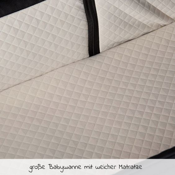 ABC Design Kombi-Kinderwagen Viper 4 - inkl. Babywanne und Sportsitz - Fashion Edition - Midnight