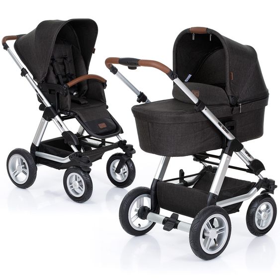 ABC Design Combi pushchair Viper 4 - incl. baby bath and sports seat - piano