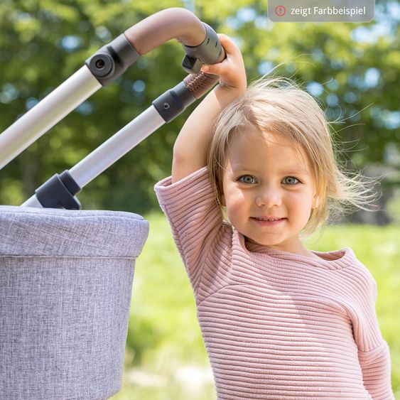 ABC Design Kombi-Kinderwagen Viper 4 - inkl. Babywanne und Sportsitz - Rose