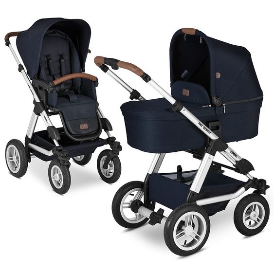 ABC Design Combi stroller Viper 4 - incl. carrycot and sport seat - Shadow