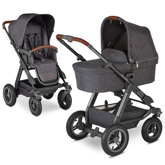 ABC Design Kombi-Kinderwagen Viper 4 - inkl. Babywanne und Sportsitz - Street