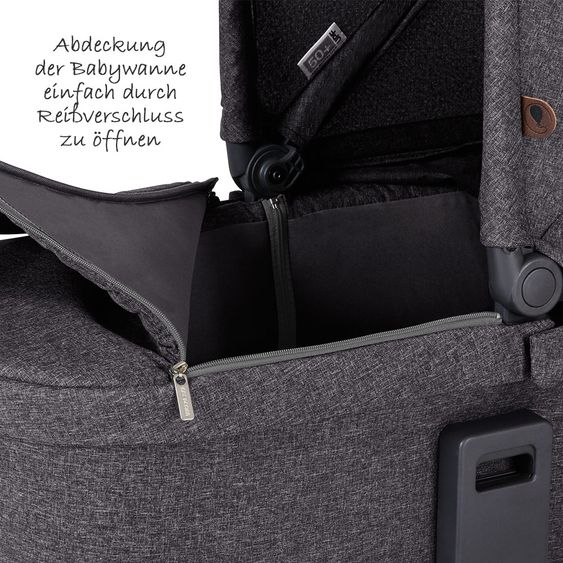 ABC Design Kombi-Kinderwagen Viper 4 - inkl. Babywanne und Sportsitz - Street