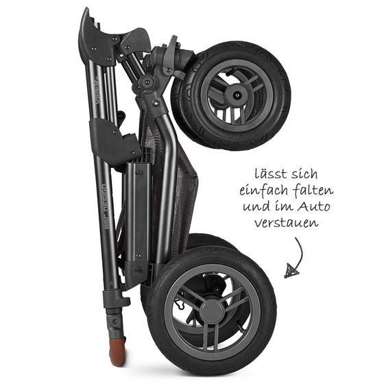 ABC Design Kombi-Kinderwagen Viper 4 - inkl. Babywanne und Sportsitz - Street