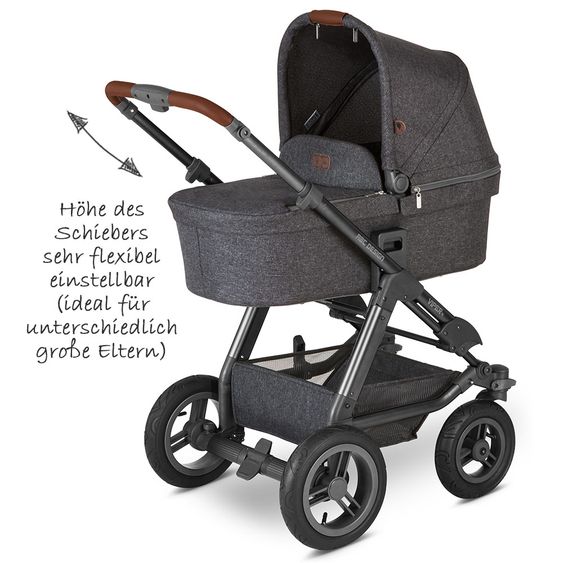 ABC Design Kombi-Kinderwagen Viper 4 - inkl. Babywanne und Sportsitz - Street