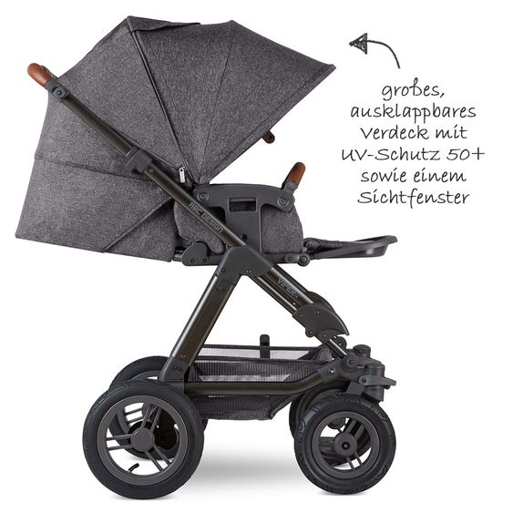 ABC Design Kombi-Kinderwagen Viper 4 - inkl. Babywanne und Sportsitz - Street
