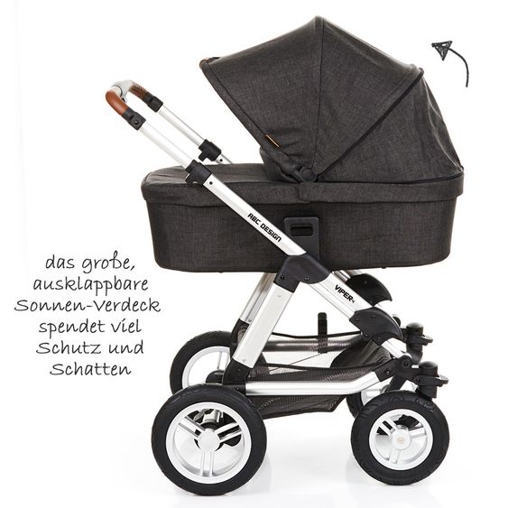 ABC Design Kombi-Kinderwagen Viper 4 - Piano