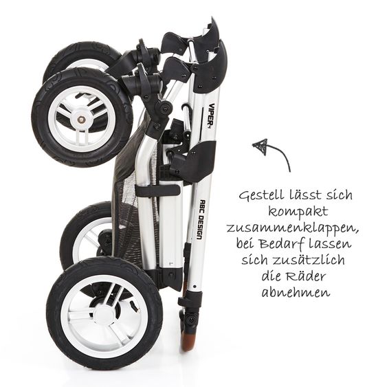 ABC Design Kombi-Kinderwagen Viper 4 - Piano