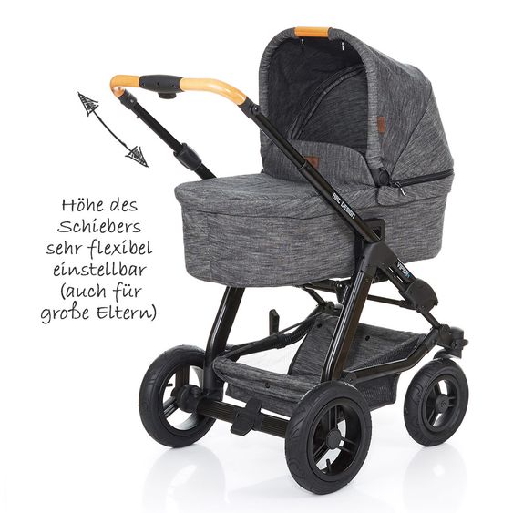 ABC Design Kombi-Kinderwagen Viper 4 - Sonderserie Wood