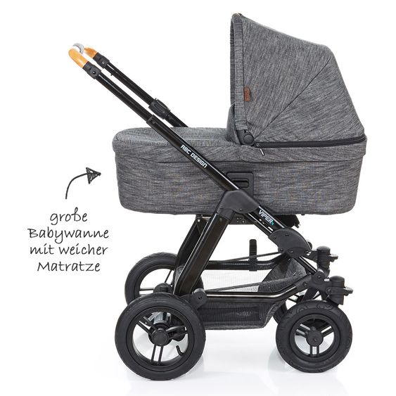 ABC Design Kombi-Kinderwagen Viper 4 - Sonderserie Wood
