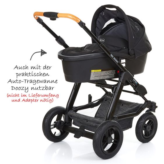 ABC Design Kombi-Kinderwagen Viper 4 - Sonderserie Wood