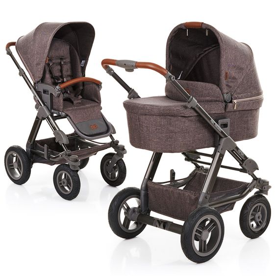 ABC Design Kombi-Kinderwagen Viper 4 - Walnut