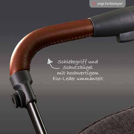 ABC Design Kombi-Kinderwagen Viper 4 - Walnut