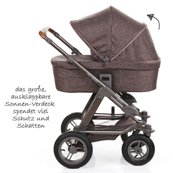 ABC Design Kombi-Kinderwagen Viper 4 - Walnut
