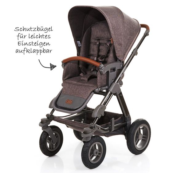 ABC Design Kombi-Kinderwagen Viper 4 - Walnut