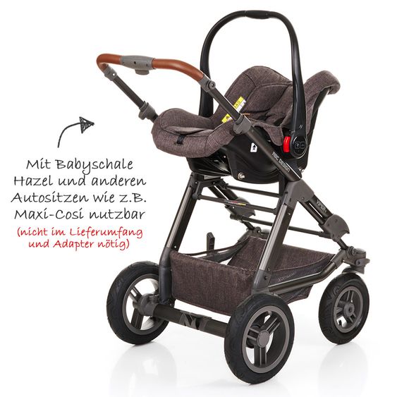 ABC Design Kombi-Kinderwagen Viper 4 - Walnut
