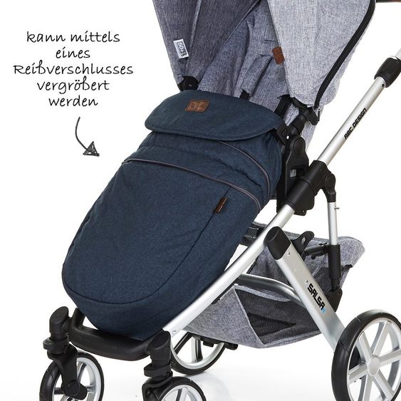 ABC Design Mitwachsende Beindecke - Admiral