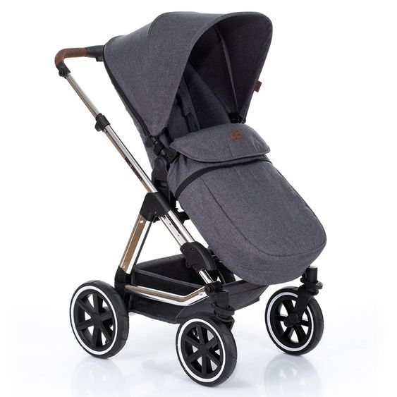 ABC Design Mitwachsende Beindecke - Diamond Special Edition - Asphalt