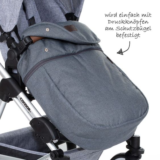 ABC Design Mitwachsende Beindecke - Mountain
